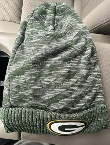 New Era Gorra NFL Green Bay Packers Touchdown Medias Tejidas Sombrero Invierno Gorro - Imagen 1 de 2