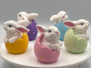 Cute Decorative Bunny in Egg 3D Printed Table Decoration, Spring Gift Idea - Picture 1 of 42