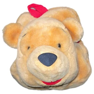 Winnie The Pooh Plush Head Backpack Straps Disney Store Back To School Bag Kids - Picture 1 of 17
