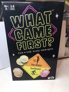 What Came First, A Party Game About Picking Sides and Betting Big Factory Sealed - Picture 1 of 3