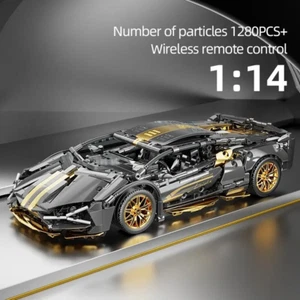 Technical Racing Supercar Model Building Blocks - 1280PCS Puzzle Set - Picture 1 of 5