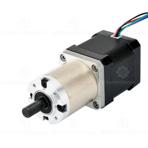 Motor paso a paso Nema17 con transmisión planetaria 100:1 alto par 1.68A L = 48 mm CNC - Imagen 1 de 6