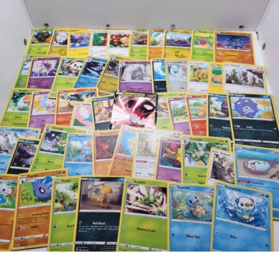 50 Pokemon Trading Cards Game Lot TCG  - Image 1 of 4