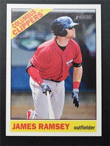 2015 Topps Heritage Minors #163 James Ramsey - NM-MT