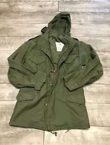 Giacca Winfield Mfg US Army Air Force clima freddo taglia XSmall OG-107 Field vintage - Foto 1 di 8
