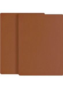 Ilofri Patch Riparazione Pelle 8x11 2 Pezzi Marrone Chiaro #2 per Divani, Auto, Ecc. - Foto 1 di 5