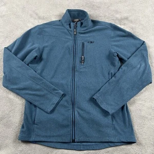 Outdoor Research Mens Soleil Jacket Medium Blue OR Hike Camp Fish Climb Gorpcore - Picture 1 of 12
