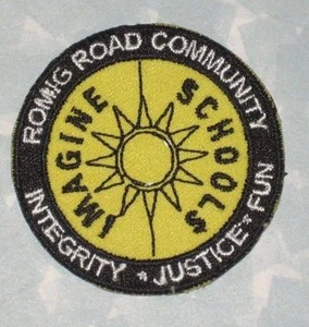 Parche escolar comunitario Imagine Romig Road - 2" x 2" - Akron, Ohio - Imagen 1 de 1