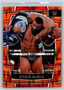 2022 Panini Select WWE #41 Jinder Mahal Orange Flash Prizms - Picture 1 of 2