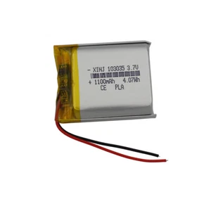 Batería Li 3.7V 1100mAh 4.07Wh 103035 Li-ion para GPS Bluetooth Altavoz DashCam - Imagen 1 de 3
