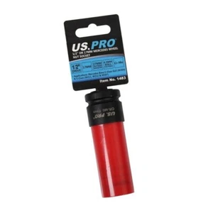US PRO 1/2" Drive 17MM Mercedes Wheel Nut Socket 1483 - Picture 1 of 3