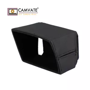 CAMVATE LCD Hoods Sun Shade For DSLR Camera Camcorder With 3" Fold-out Screen - Picture 1 of 7