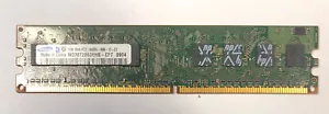 SAMSUNG 1 GB DDR2 Desktop RAM M378T2863EHS-CF7 1Rx8-PC2-6400U-666-12-ZZ TESTED - Picture 1 of 2