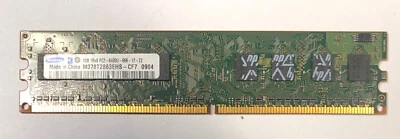SAMSUNG 1 GB DDR2 Desktop RAM M378T2863EHS-CF7 1Rx8-PC2-6400U-666-12-ZZ  TESTED - Image 1 of 2