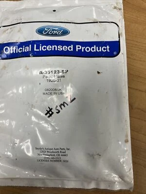 Placas de pedal Ford Modelo A 1928-31 A-35123-SP #sm2 Foto 1 de 3