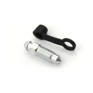 M8 x1.25mm Motorcycle Bike Brake Braking Caliper Bleed Screw Nipple with B.xh - Picture 1 of 6