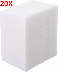 20 x White 10" x 6" Scotchbrite Cleaning Pads Scrubbing Scouring Finish Abrasive - Picture 1 of 7