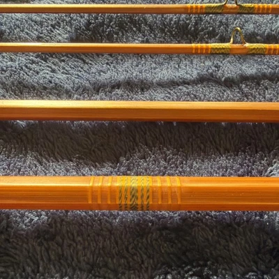 Vara de bambu Goodwin Granger The Granger ou Deluxe 9 pés 5 oz muito rara - Imagem 1 de 4