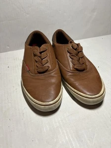 Zapatillas bajas de cuero marrón Levi's para hombre 51822002B - Imagen 1 de 12