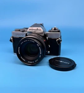 Minolta XD-7 Chrome 35mm Film SLR Camera With 50mm f1.7 MD Prime Lens - getestet - Bild 1 von 17