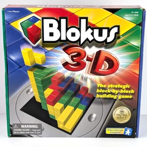 Blokus 3D 100% COMPLETE Educational Insights Game Mensa Select 1-4 Players 8+ - Picture 1 of 7