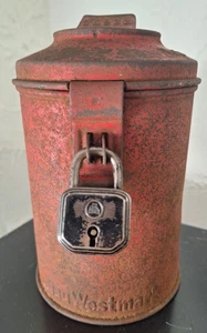 WHW 2. WK Spendendose Original GAU Westmark Saarpfalz Saarland Sammelbüchse - Picture 1 of 7