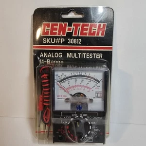 Cen-Tech Analog Multitester SKU#P 30812 EXCELLENT CONDITION - Picture 1 of 11