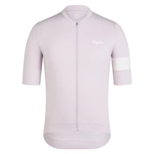 Rapha Men’s Core Jersey - Pale Lilac/White - Size Small - Picture 1 of 2