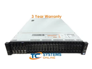 Dell OEM R730XD 26SFF 2x2650v4 2.2GHZ=24Cores 64GB 6x1.8TB 10K 12G H730 - Picture 1 of 2
