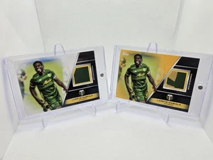 2022 Topps MLS Relic Larrys Mabiala Base /700 & Gold /50 Jersey Patch #RLM - Picture 1 of 5