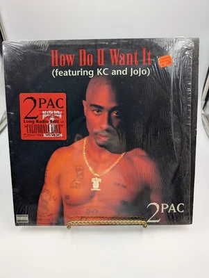2Pac Ft Jodeci How Do U Want It OG 1996 Press 12" in Picture Cover Vinyl Record - Image 1 of 4