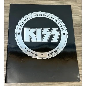 KISS Alive/Worldwide Black Tour Book - 1996 & 1997 Good Condition - Picture 1 of 8