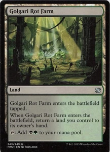 Golgari Rot Farm U Modern Masters 2015 243 LP-MP MTG - Picture 1 of 1