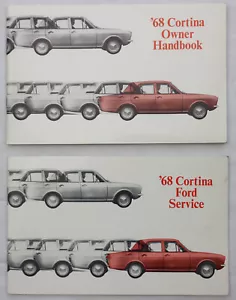 Oldtimer Ford Cortina 68 Besitzer Handbuch + Scheckheft TOP Zustand - Bild 1 von 4