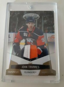 2010-11 panini certified John Tavares Mirror gold patch 10/25
