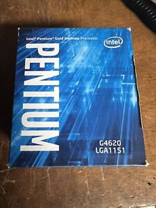 Intel Pentium G4620 SR35E CPU Dual Core 3.7 GHZ, Socket LGA1151, 51W Set Boxed