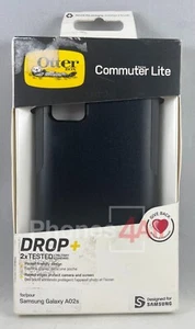 OtterBox Commuter Lite Dual Layer Case for Samsung Galaxy A02s - Black (NEW) - Picture 1 of 6