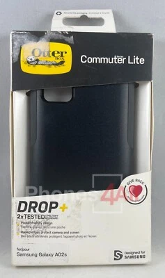 OtterBox Commuter Lite Dual Layer Case for Samsung Galaxy A02s - Black (NEW)