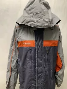 Columbia Jacket Mens Large Vertex Core Waterproof Bugaboo Stowaway Hood - Picture 1 of 13