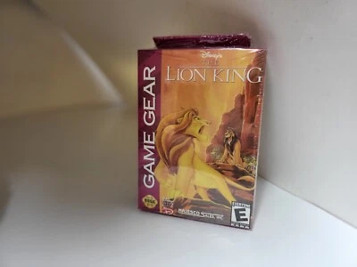 LION KING  NEW Factory Sealed Disney's for Sega Game Gear W/Slight Crease #C13 - Image 1 of 4