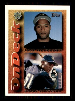 1995 Baseball Topps Jose Mercedes / Duane Singleton OD Milwaukee Brewers #638 - Image 1 of 2