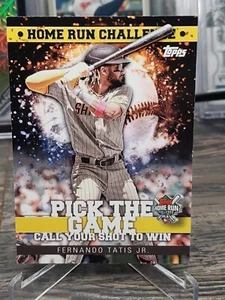 2022 Topps Series 1 Fernando Tatis Jr. HRC-1 Home Run Challenge (Unscratched) - Picture 1 of 2