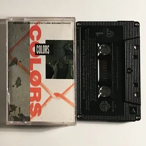 Various - Colors - OMP Soundtrack - Mint 1988 Cassette - Warner Bros. - 92 57134 - Picture 1 of 5