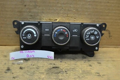  07-09 Suzuki Vitara Temperature AC Climate 25882273 Control 642-14 bx4  - Image 1 of 4