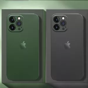 For iPhone 16 15 12 13 14 Pro Max XR Slim Matte Shockproof Hard Phone Case Cover - Picture 1 of 21