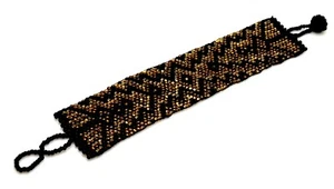 Boho style Handmade Beaded multi Seed Bead woven fashion jewelry bracelet #3 - Picture 1 of 9