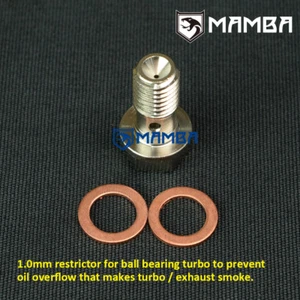 Turbo Oil Feed Banjo Bolt For Subaru IHI RHF5HB VF56 VF58 Ball Bearing - Picture 1 of 3