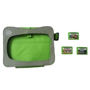 Leapfrog Explorer Video Display Case + 3 Learning Games - Disney Pixar Crayola - Picture 1 of 8