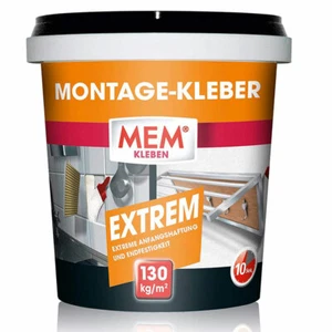 Pegamento de montaje MEM extremo 1 kg lata pegamento de construcción pegamento de montaje - Imagen 1 de 3