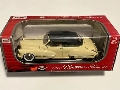Anson Classic De Colección 1947 Beige Cadillac Serie 62 Escala 1/18 Die Cast Nuevo con Caja Foto 1 de 3